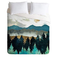 Load image into Gallery viewer, Society6 Forest Mist SpaceFrogDesigns Comforter Set with Pillowcase(s), Full/Queen
