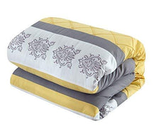 Load image into Gallery viewer, Chic Home CS1645-AN Clayton 10 Piece Comforter Set, Queen, Yellow
