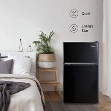 Load image into Gallery viewer, Midea 3.1 Cu. Ft. Compact Refrigerator, WHD-113FB1 - Black
