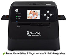 Load image into Gallery viewer, ClearClick 14 MP QuickConvert 2.0 Photo, Slide, and Negative Scanner - Scan 4x6 Photos &amp; 35mm, 110, 126 Film
