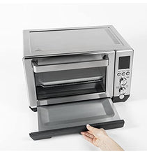 Load image into Gallery viewer, GE Convection Toaster Oven | Quartz Heating Technology | Large Capacity Toaster Oven Complete With 7 Cook Modes &amp; Oven Accessories | Countertop Kitchen Essentials | 1500 Watts | Stainless Steel
