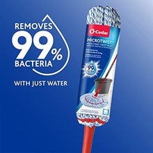 Load image into Gallery viewer, O-Cedar MicroTwist Microfiber Twist Mop with 2 Extra Refills
