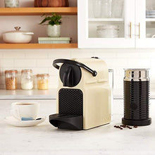 Load image into Gallery viewer, Nespresso Inissia Original Espresso Machine Bundle with Aeroccino Milk Frother by De'Longhi, Creamy White
