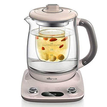 Load image into Gallery viewer, Bear YSH-C18R1 Health- Care Beverage Tea Maker and Kettle, Durable 316 Stainless Steel &amp; Glass Brew Cooker Master,8-in-1 Programmable, 4 Range Temperature Warming Function,1.8L,Pink
