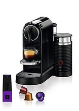 Load image into Gallery viewer, Nespresso Citiz Coffee and Espresso Machine by DeLonghi with Aeroccino, Black

