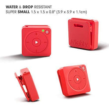 Load image into Gallery viewer, Mighty Vibe Spotify and Amazon Music Player - Bluetooth &amp; Wired Headphones - 1,000+ Song Storage - No Phone Needed - Red
