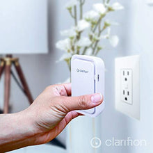 Load image into Gallery viewer, Clarifion - Negative Ion Generator with Highest Output (3 Pack) Filterless Mobile Ionizer Travel Air Purifier, Plug in, Eliminates: Pollutants, Allergens, Germs, Smoke, Bacteria, Pet Dander &amp; More
