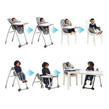 Load image into Gallery viewer, Graco Table2Table Premier Fold 7 in 1 Convertible High Chair | Converts to Dining Booster Seat, Kids Table and More, Landry

