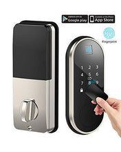 Load image into Gallery viewer, Smart Lock with Deadbolt, Keyless Entry Door Locks with Deadbolts, Smart Doors Locks with Electric Deadbolt Touch Screen Keypads, Working with Alexa and Google Home
