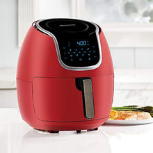 Load image into Gallery viewer, PowerXL Air Fryer Vortex - Multi Cooker with Roast, Bake, Food Dehydrator, Reheat Non Stick Coated Basket, Cookbook (7 QT, Red)
