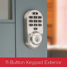 Load image into Gallery viewer, Kwikset 99380-001 Halo Wi-Fi Smart Lock Keyless Entry Electronic Keypad Deadbolt Featuring SmartKey Security, Satin Nickel
