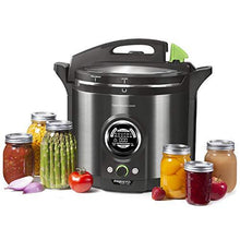 Load image into Gallery viewer, Presto 02144 12Qt Digital Canner, Black Stainless
