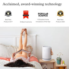 Load image into Gallery viewer, Molekule Air Mini+ Small Room Air Purifier with Particle Sensor and PECO Technology for Allergens, Pollutants, Viruses, Bacteria, and Mold, White
