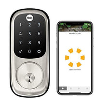 Load image into Gallery viewer, Yale Assure Lock Touchscreen, Wi-Fi Smart Lock - Works with the Yale Access App, Amazon Alexa, Google Assistant, HomeKit, Phillips Hue and Samsung SmartThings, Satin Nickel
