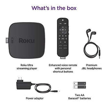 Load image into Gallery viewer, Roku Ultra | Streaming Media Player 4K/HD/HDR with Premium JBL Headphones
