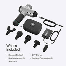 Load image into Gallery viewer, Hypervolt Bluetooth, Featuring Quiet Glide Technology - Handheld Percussion Massage Gun | 3 Speeds, 5 Interchangeable Heads | Helps Relieve Sore Muscles and Stiffness (Hypervolt w/ Bluetooth)
