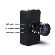 Load image into Gallery viewer, MOKOSE 12MP HDMI Camera 1080P USB HD Streaming Teaching Webcam, Recording 4K@30FPS Industry C/CS-Mount Camera with 6-12mm No Distortion Manual Zoom Lens
