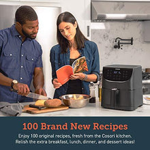 Load image into Gallery viewer, COSORI Air Fryer Max XL(100 Recipes) Digital Hot Oven Cooker, One Touch Screen with 13 Cooking Functions, Preheat and Shake Reminder, 5.8 QT, Black
