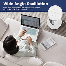 Load image into Gallery viewer, GOFLAME Evaporative Air Cooler, 3-in-1 Portable Tower Fan with Remote Control, 3 Speeds and 3 Modes, 9H Timer, LED Display, Air Humidifier Air Conditioner Fan for Home and Office
