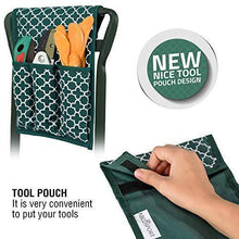 Load image into Gallery viewer, Garden Kneeler And Seat - Protects Your Knees, Clothes From Dirt &amp; Grass Stains - Foldable Stool For Ease Of Storage - EVA Foam Pad - Sturdy and Lightweight - Bench Comes With A Free Tool Pouch!
