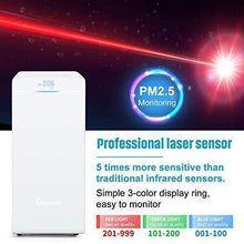 Load image into Gallery viewer, Hestom Air Purifier for Home Large Room, H13 True HEPA Air Cleaner,1200 Sq Ft Coverage, Perfect for Pets, Low Noise, Auto Mode, 3 Fans Setting, Negative Ion, White

