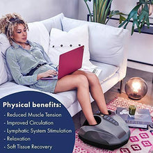 Load image into Gallery viewer, Miko Shiatsu Foot Massager Machine With Deep-Kneading, Compression, Heat and Multi-Level Settings for Plantar Fasciitis, Neuropathy, and Diabetics, Up to Size 13
