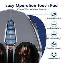 Load image into Gallery viewer, Miko Shiatsu Foot Massager Machine With Deep-Kneading, Compression, Heat and Multi-Level Settings for Plantar Fasciitis, Neuropathy, and Diabetics, Up to Size 13
