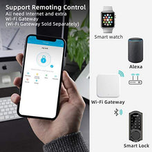 Load image into Gallery viewer, [2021 Newest] Keyless Entry Deadbolt Door Lock, hornbill Smart Lock Front Door, Electronic Door Locks with Keypad, Digital Auto Lock Bluetooth Door Locks for Homes Bedroom Office
