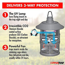 Load image into Gallery viewer, DynaTrap ¼ Acre Outdoor Mosquito and Insect Trap – Black
