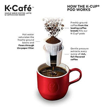 Load image into Gallery viewer, Keurig K-Cafe Single-Serve K-Cup Coffee Maker, Latte Maker and Cappuccino Maker, Comes with Dishwasher Safe Milk Frother, Coffee Shot Capability, Compatible With all Keurig K-Cup Pods, Dark Charcoal
