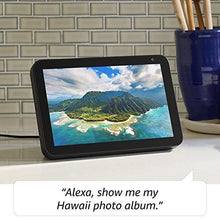 Load image into Gallery viewer, Echo Show 8 (1st Gen, 2019 release) -- HD smart display with Alexa – Unlimited Cloud Photo Storage – Digital Photo Display - Charcoal
