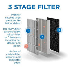 Load image into Gallery viewer, Medify MA-25 Air Purifier with H13 HEPA filter - a higher grade of HEPA for 500 Sq. Ft. Air Purifier | Dual Air Intake | Two '3-in-1' Filters | 99.9% removal in a Modern Design - White
