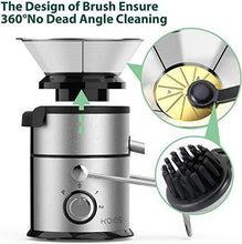Load image into Gallery viewer, KOIOS Centrifugal Juicer Machines, Juice Extractor with Big Mouth 3” Feed Chute, 304 Stainless-steel Fliter, Best Seller Juicer 2021, High Juice yield, Easy to Clean&amp;100% BPA-Free, 1200W&amp;Powerful, Dishwasher Safe, Included Brush
