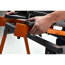 Load image into Gallery viewer, BORA Portamate PM-4000 - Heavy Duty Folding Miter Saw Stand with Quick Attach Tool Mounting Bars
