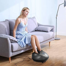 Load image into Gallery viewer, Naipo Foot Massager Machine Shiatsu Electric Feet Massager with Heat,Deep Kneading,Air Compression for Foot Plantar Fasciitis, Pain Relief, Circulation Fits Feet up to Men Size 12.5
