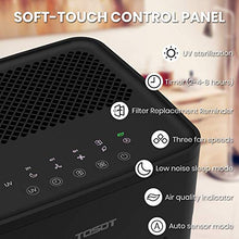 Load image into Gallery viewer, TOSOT Air Purifier with H13 Medical Grade True HEPA Filter, UV Light Sanitizer, Remove up to 99.97% Dust Smoke Mold Pollen, Ideal for Large Room up to 450 sq. ft, Home, Business, Office, School
