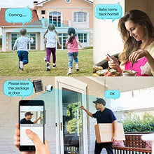 Load image into Gallery viewer, 4G LTE Outdoor Battery and Solar-Powered Cellular Security Camera,SIM Card Included,1080P Night Vision, PIR Motion Detection,No WiFi or Wire Needed-Wyave
