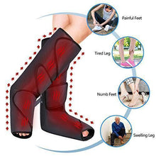 Load image into Gallery viewer, CINCOM Foot and Leg Massager with Heat, Air Compression Leg Massager for Circulation and Muscles Relaxation - 3 Modes, 3 Intensities, 2 Heating Super Quiet
