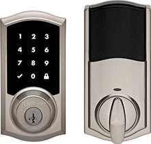 Load image into Gallery viewer, Kwikset 99190-001 Premis Traditional Arched Touchscreen Keyless Entry Smart Lock Apple HomeKit Featuring SmartKey Security in Satin Nickel
