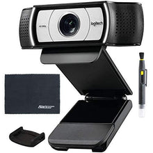 Load image into Gallery viewer, Logitech C930e 1080p HD Webcam with H.264 Compression (960-000971) + External Privacy Shutter + AOM Bundle Kit
