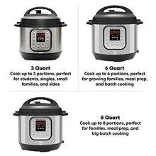 Load image into Gallery viewer, Instant Pot Duo 7-in-1 Electric Pressure Cooker, Slow Cooker, Rice Cooker, Steamer, Saute, Yogurt Maker, Sterilizer, and Warmer, 6 Quart, 14 One-Touch Programs
