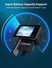 Load image into Gallery viewer, Victure 4K 60FPS AC940 Action Camera 8M Bare Machine Waterproof 20MP Sports Camera with Touch Screen Vlog Camera EIS Remote Control 131 Feet Underwater Camcorder with 1350mAh Batteries and Accessories
