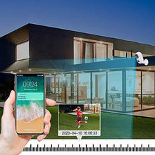 Load image into Gallery viewer, Security Camera Outdoor Wireless WiFi, ZUMIMALL Solar Powered Surveillance Camera with Rechargeable Battery, 1080P Night Vision, Motion Detection, 2-Way Audio, IP65 Waterproof, Cloud Storage/SD Slot

