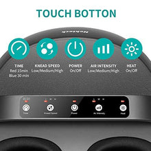 Load image into Gallery viewer, Nekteck Foot Massager Machine with Heat, Shiatsu Foot Massager with Handle Design, 6 Mode with Kneading Rolling, Air Compression and Built-in Heat Function,Relax for Home or Office Use,Fit to Size 12
