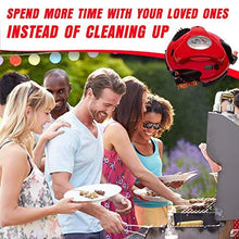 Load image into Gallery viewer, Grillbot Automatic Grill Cleaning Robot with Nylon Brushes and Carrying Case - BBQ Grill Cleaner - Grill Brush - Grill Scraper - BBQ Accessories (Red)
