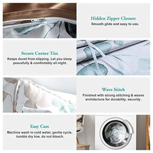 Load image into Gallery viewer, MILDLY Duvet Cover King Size, 100% Egyptian Cotton Bedding Set Soft &amp; Breathable for All Seasons(1 King Comforter Cover + 2 Pillow Shams)
