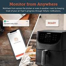 Load image into Gallery viewer, COSORI Smart WiFi Air Fryer 5.8QT(100 Recipes), Digital Touchscreen with 11 Cooking Presets for Air Frying, Roasting &amp; Keep Warm ,Preheat &amp; Shake Remind, Works with Alexa &amp; Google Assistant,1700W
