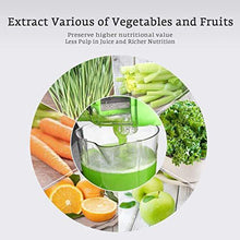 Load image into Gallery viewer, Juicer Machines, Aicok Slow Masticating Juicer Extractor Easy to Clean, Quiet Motor &amp; Reverse Function, BPA-Free, Cold Press Juicer with Brush, Juice Recipes for Vegetables and Fruits, Classic Black
