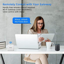 Load image into Gallery viewer, [2021 Newest]Smart Lock SMONET 5-in-1 Keyless Entry Fingerprint Door Lock, Bluetooth Lock with Reversible Handle,Work with Alexa (Need Extra Gateway),eKey,IC Card,App Auto Lock for Home, Hotel, Office
