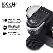 Load image into Gallery viewer, Keurig K-Cafe Single-Serve K-Cup Coffee Maker, Latte Maker and Cappuccino Maker, Comes with Dishwasher Safe Milk Frother, Coffee Shot Capability, Compatible With all Keurig K-Cup Pods, Dark Charco
